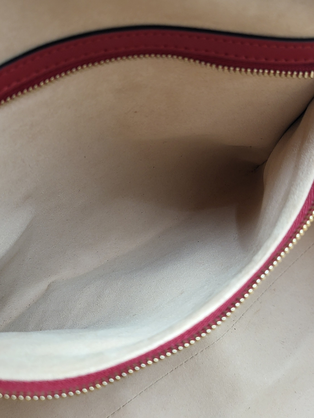 GUCCI GG Supreme Monogram Boston 35 Beige Blue Hibiscus Red..Authentic w/COA. - Picture 13 of 16